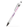 The Alexandria Satin-Touch Stylus Pens White