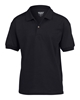 Gildan Youth 50/50 Jersey Polos Black