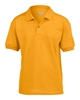 Gildan Youth 50/50 Jersey Polos Gold