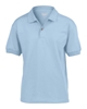 Gildan Youth 50/50 Jersey Polos Light Blue