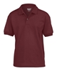 Gildan Youth 50/50 Jersey Polos Maroon