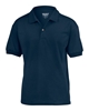 Gildan Youth 50/50 Jersey Polos Navy