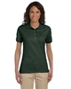 Jerzees Ladies' SpotShield™ Jersey Polos Forest Green