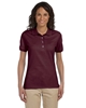 Jerzees Ladies' SpotShield™ Jersey Polos Maroon