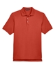 Devon & Jones Men's Pima Piqué Short-Sleeve Polos Rust