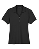 Devon & Jones Ladies' Pima Piqué Y-Collar Polos Black