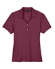 Devon & Jones Ladies' Pima Piqué Y-Collar Polos Burdgundy