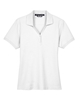 Devon & Jones Ladies' Pima Piqué Y-Collar Polos White