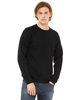 Bella + Canvas Unisex Sponge Fleece Crewneck Sweatshirt Black