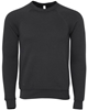 Bella + Canvas Unisex Sponge Fleece Crewneck Sweatshirt Dark Grey