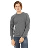 Bella + Canvas Unisex Sponge Fleece Crewneck Sweatshirt Deep Heather