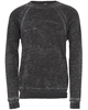 Bella + Canvas Unisex Sponge Fleece Crewneck Sweatshirt Grey Acid Fleece