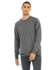 Bella + Canvas Unisex Sponge Fleece Crewneck Sweatshirt Grey Triblend