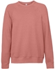 Bella + Canvas Unisex Sponge Fleece Crewneck Sweatshirt Mauve