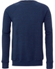 Bella + Canvas Unisex Sponge Fleece Crewneck Sweatshirt Navy Triblend