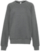 Bella + Canvas Youth Sponge Fleece Raglan Sweatshirts Deep Heather