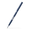 The Slim Metal Silver Pens Blue