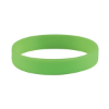 Custom Debossed Silicone Wristbands - 8" x 1/4" Lime Green