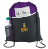 ActiV Drawstring Backpack Black/Purple