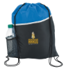 ActiV Drawstring Backpack Black/Royal Blue