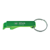 Aluminum Bottle Opener Green