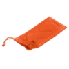 Microfiber Pouch With Drawstring Orange