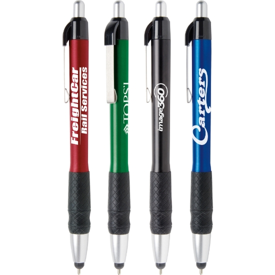 MaxGlide Click Metallic Stylus Pens