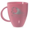 18 Oz Glossy Lustre Bistro Mugs Pink