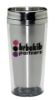 Colored Acrylic Tumbler - 16 oz  Silver