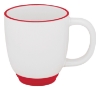 Red Two-Tone Bistro Mug - 14 oz.