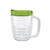 	12 Oz. Tritan™ Coffee Mug With Lime Lid