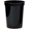 16 Oz. Smooth Stadium Cup Black