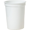 16 Oz. Smooth Stadium Cup White