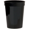 16 Oz. Fluted Stadium Cup Black