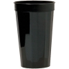 22 oz Fluted Stadium Cup Black