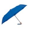 42" Recycled Folding Auto Open Umbrella Royal Blue