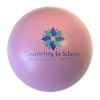 Round Stress Ball Sky Light Pink