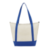 Lighthouse 24-Can Non-Woven Tote Cooler Royal Blue Trim