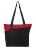 Annie Tote Black/Red Accent