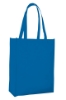 Laminated Non-Woven Portrait Tote-Royal Blue