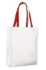 Laminated Non-Woven Portrait Tote-White