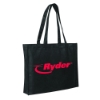 Non-Woven Tote Bags-Full Color-Black