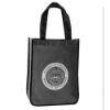 Mini Curved Non Woven Laminate Bag-Charcoal