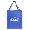 Non-Woven Tote Bag w/ Reinforced Handles-Blue