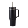 Thor 40 oz Eco-Friendly Straw Tumbler Black