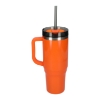 Thor 40 oz Eco-Friendly Straw Tumbler Orange