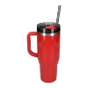 Thor 40 oz Eco-Friendly Straw Tumbler Red