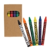 100% Cotton Coloring Tote Bag With Crayons-Crayons