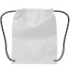 Small Non Woven Drawstring Backpack White	