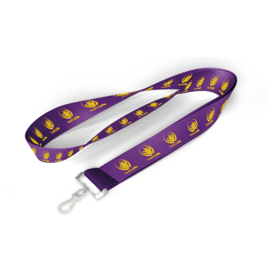 3/4" Custom Flat Polyester Lanyards